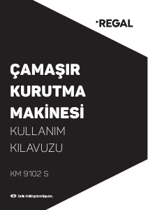 Kullanım kılavuzu Regal KM 9102 S Kurutma makinesi