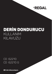 Kullanım kılavuzu Regal CD 62210 Dondurucu