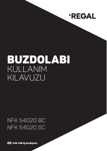 Kullanım kılavuzu Regal NFK 54020 BC Donduruculu buzdolabı