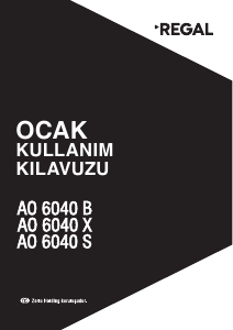 Kullanım kılavuzu Regal AO 6040 X Ocak