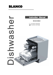 Manual Blanco BSID346X Dishwasher