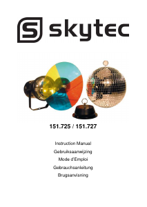 Brugsanvisning Skytec 151.725 Diskokugle