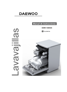 Manual de uso Daewoo DDW-1480SX Lavavajillas