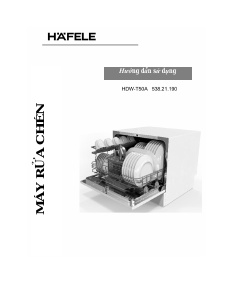 Hướng dẫn sử dụng Häfele HDW-T50A Máy rửa chén