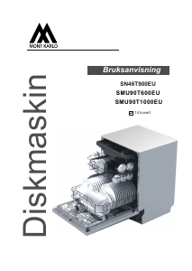 Bruksanvisning Mont Karlo SMU90T600EU Diskmaskin