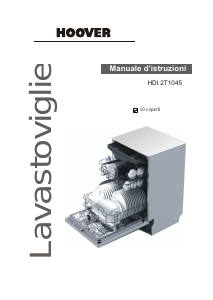 Manuale Hoover HDI 2T1045 Lavastoviglie