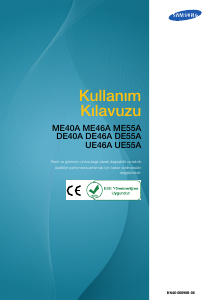 Kullanım kılavuzu Samsung DE40A LCD ekran