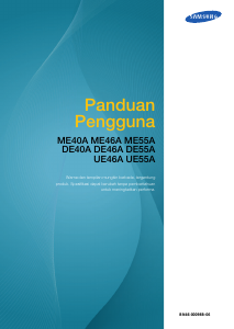 Panduan Samsung DE46A Monitor LCD