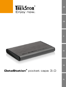 Handleiding TrekStor DataStation pocket capa 3.0 Harde schijf
