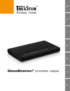 Handleiding TrekStor DataStation pocket capa Harde schijf