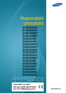 Használati útmutató Samsung S19D300NY LCD-monitor