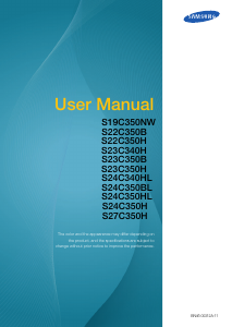 Manual Samsung S22D300NY LCD Monitor