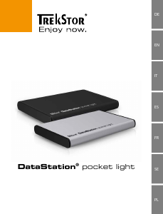 Handleiding TrekStor DataStation pocket light Harde schijf