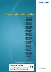 Használati útmutató Samsung S22E450MW LCD-monitor