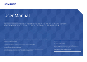 Manual Samsung S22F350FHC LCD Monitor