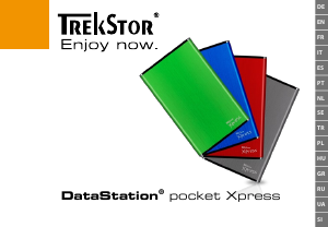 Посібник TrekStor DataStation pocket Xpress Жорсткий диск