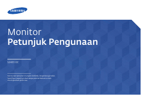 Panduan Samsung S24E510C Monitor LCD
