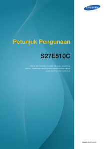 Panduan Samsung S27E510C Monitor LCD