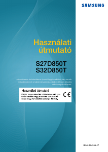 Használati útmutató Samsung S32D850T LCD-monitor