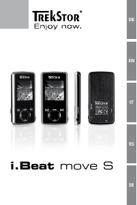 Handleiding TrekStor i.Beat move S 2.0 Mp3 speler