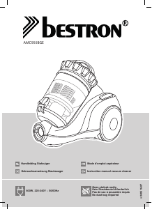 Handleiding Bestron AMC950BGE Talento Multi Cyclone Stofzuiger