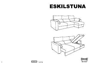 Bruksanvisning IKEA ESKILSTUNA Soffa
