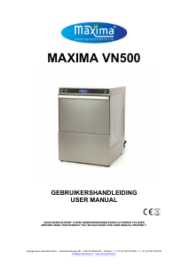 Handleiding Maxima VN500 Vaatwasser