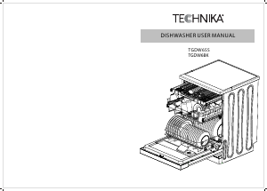 Manual Technika TGDW6BK Dishwasher