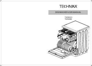 Handleiding Technika TGDW6BK Vaatwasser