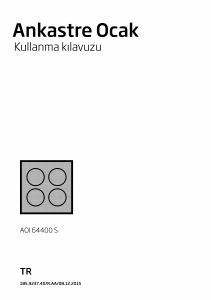 Kullanım kılavuzu BEKO AOI 64400 S Ocak