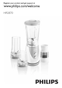 Návod Philips HR2870 Mixér