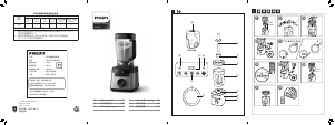 Panduan Philips HR3865 Avance Collection Blender