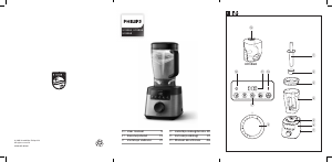 Rokasgrāmata Philips HR3868 Avance Collection Blenderis