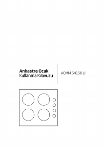 Kullanım kılavuzu BEKO AOMM 64160 LI Ocak