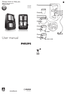 Brugsanvisning Philips HD7688 Kaffemaskine
