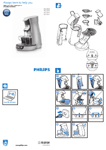 Bedienungsanleitung Philips HD7828 Senseo Kaffeemaschine