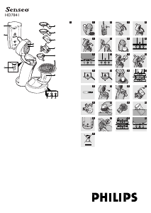 Manual Philips HD7841 Senseo Coffee Machine