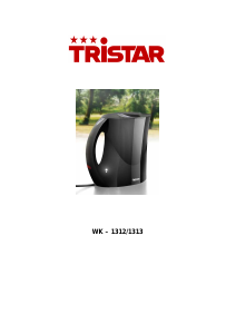 Brugsanvisning Tristar WK-1312 Elkedel
