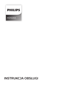 Instrukcja Philips HD9261 Frytkownica