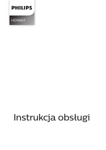 Instrukcja Philips HD9867 Frytkownica