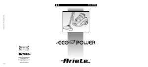 Εγχειρίδιο Ariete 2733 Greenforce Plus Ηλεκτρική σκούπα