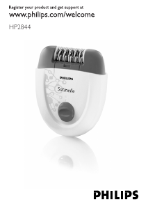 Εγχειρίδιο Philips HP2844 Αποτριχωτική μηχανή