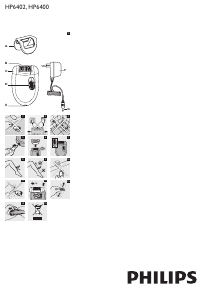 说明书 飞利浦 HP6400 Satinelle 脱毛器
