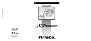 Руководство Ariete 2741 XForce Пылесос