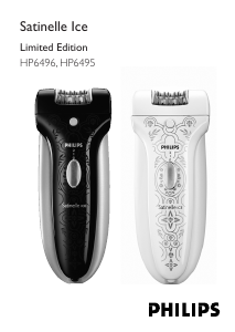 Vadovas Philips HP6496 Epiliatorius