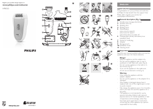 Manual de uso Philips HP6520 SatinSoft Depiladora
