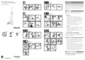 Használati útmutató Philips HP6392 Szemöldökvágó
