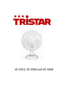 Manuale Tristar VE-5948 Ventilatore