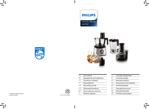 Manual Philips HR7778 Avance Collection Food Processor