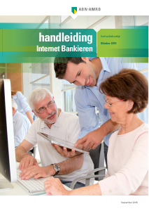 Handleiding ABN AMRO Internetbankieren (Okt 2015)